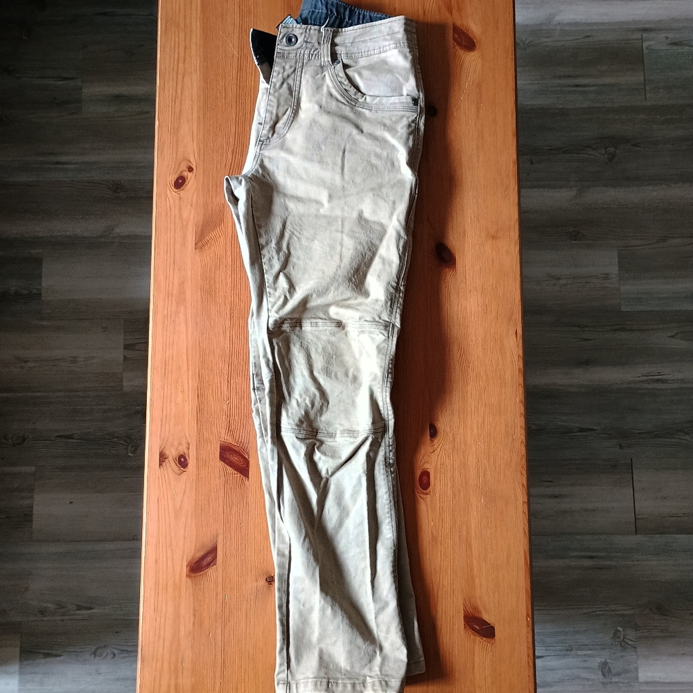 Men's 33x32 KUHL Rebel Pants, Tan